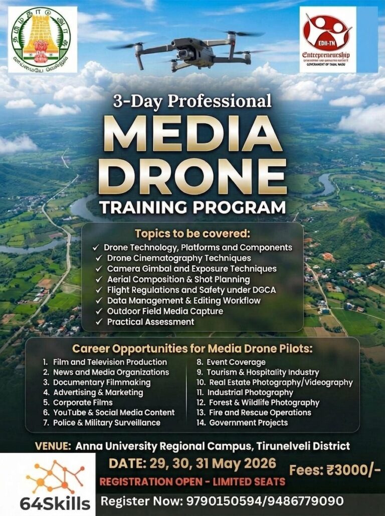 3 Day Professional Media Drone Training Program